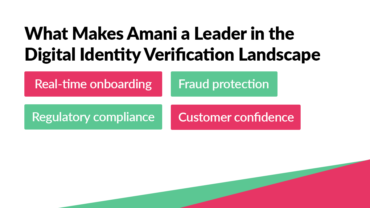 Leadership qualities in the Digital Identity Verification Landscape